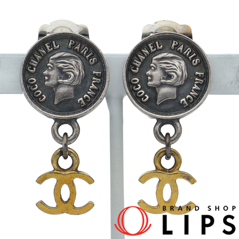 ココシャネル コイン イヤリング