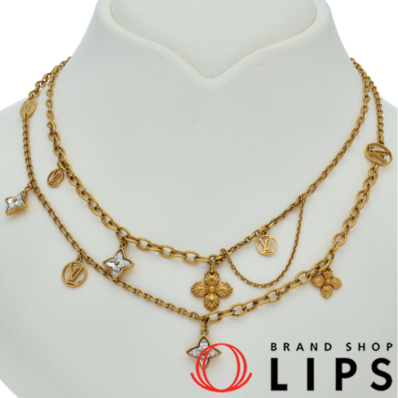 コリエ ブルーミング ストラス ネックレス