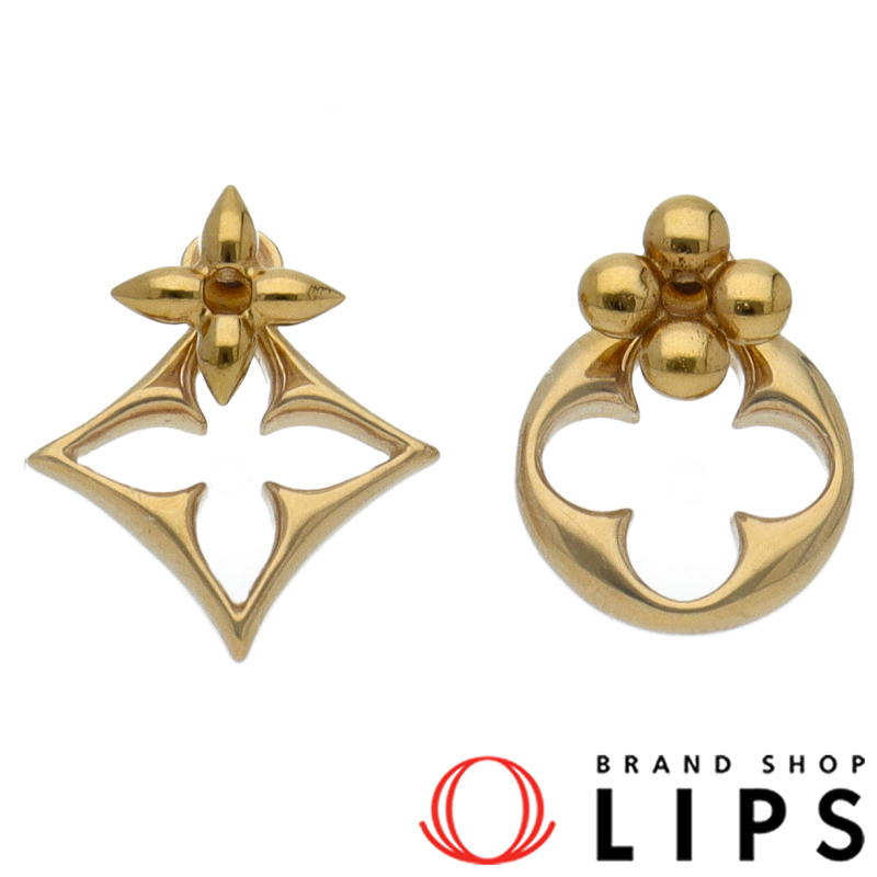 ピアス LV フラワーグラム
