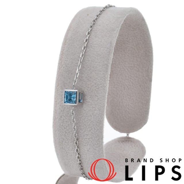 Gロゴキューブ ブルートパーズ ブレスレット