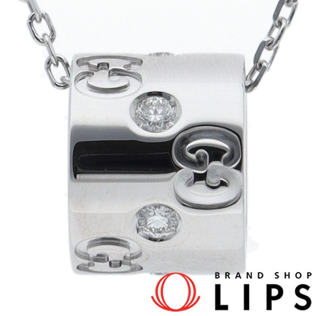 アイコンネックレス 6Pダイヤ