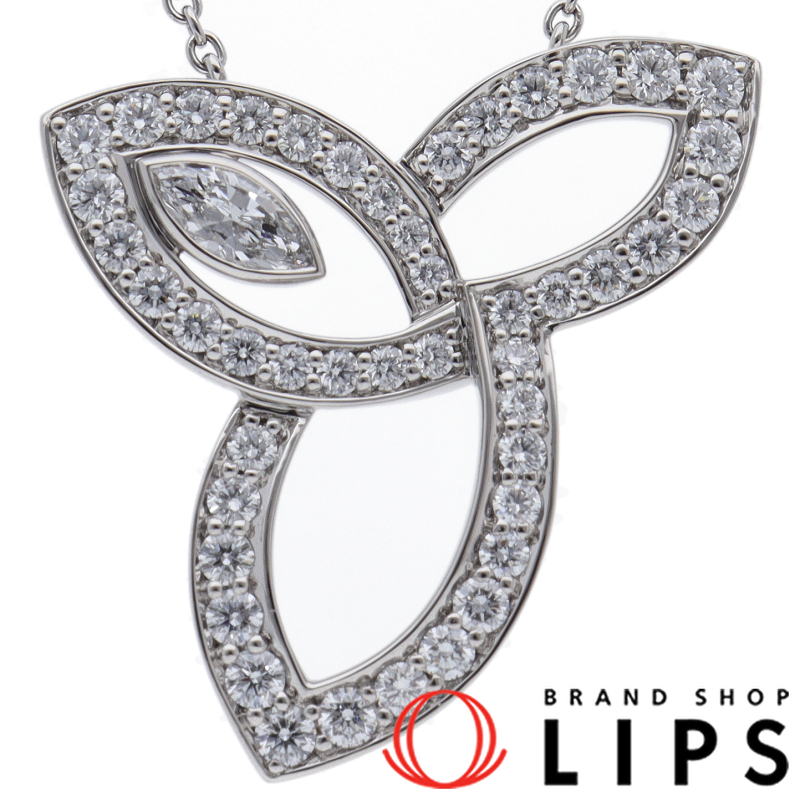 リリークラスター･バイ･ハリーウィンストン･ダイヤネックレス