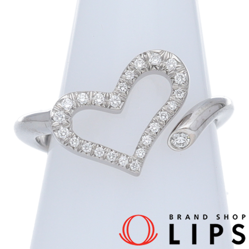 ライムライトハートダイヤリング