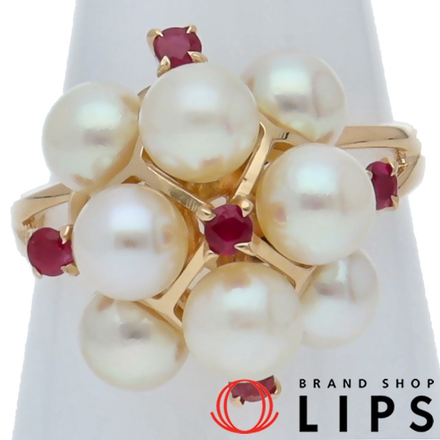 アコヤパールルビーリング