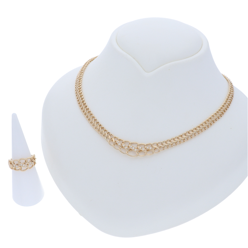 ダイヤリング･ダイヤネックレスセット