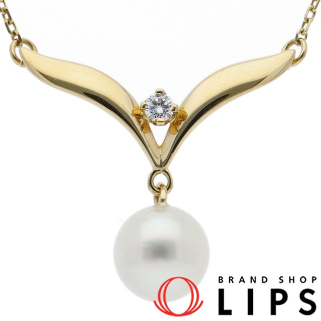 パールダイヤネックレス