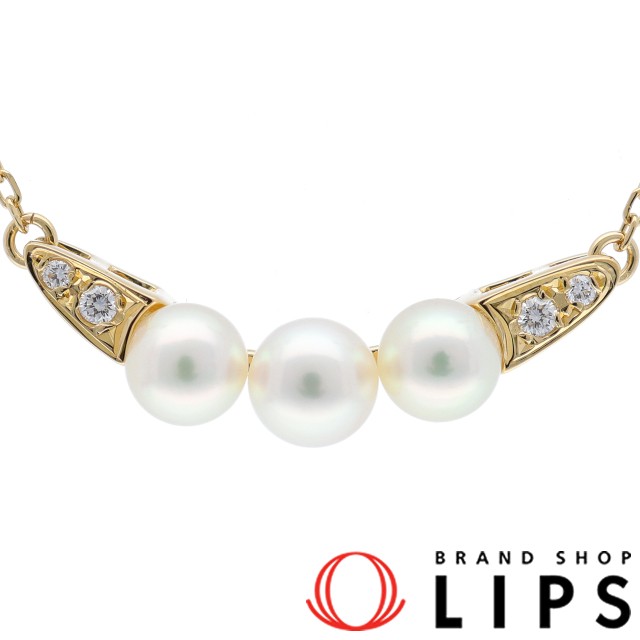 パールダイヤネックレス