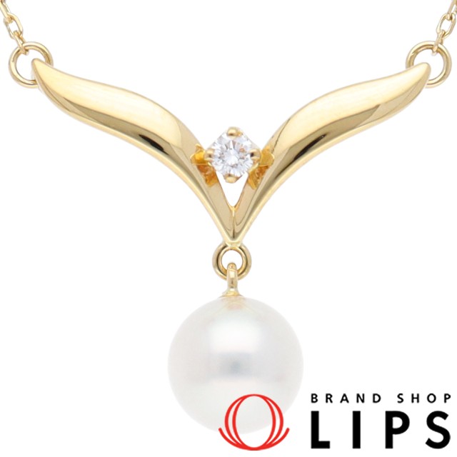 パールダイヤネックレス