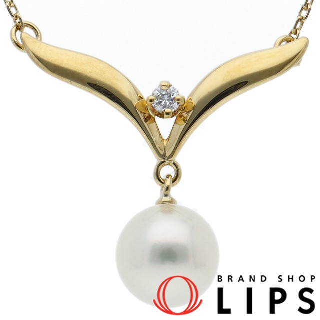 パールダイヤネックレス
