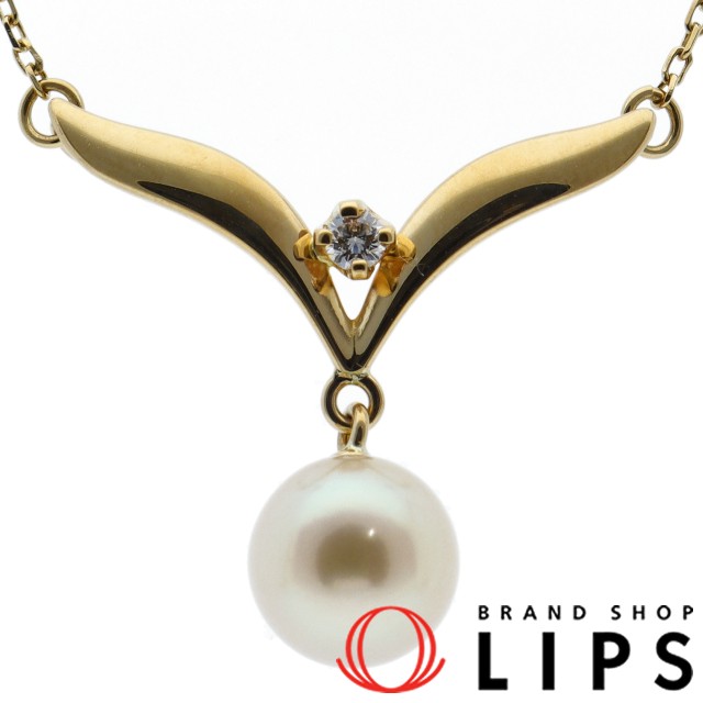 パールダイヤネックレス