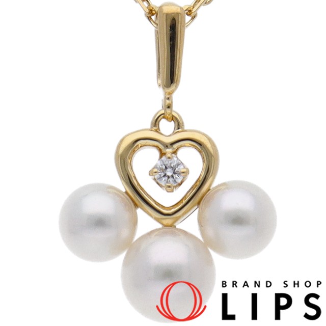 パールダイヤネックレス