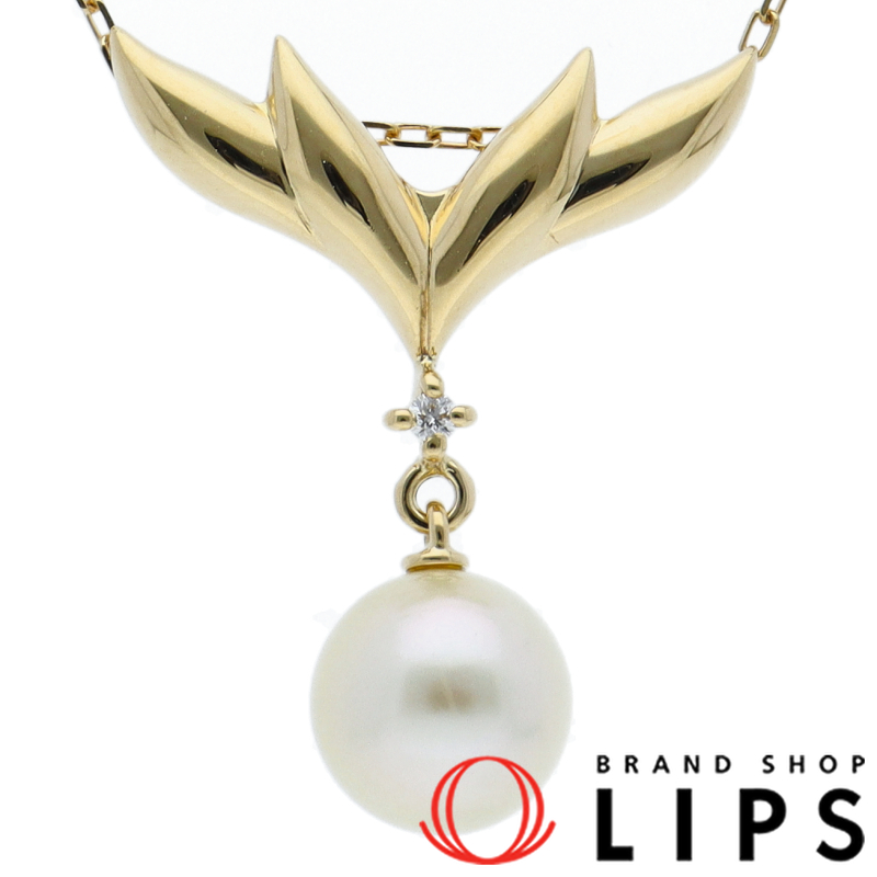 パールダイヤネックレス