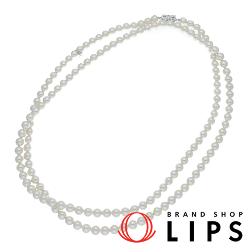 パールロングネックレス