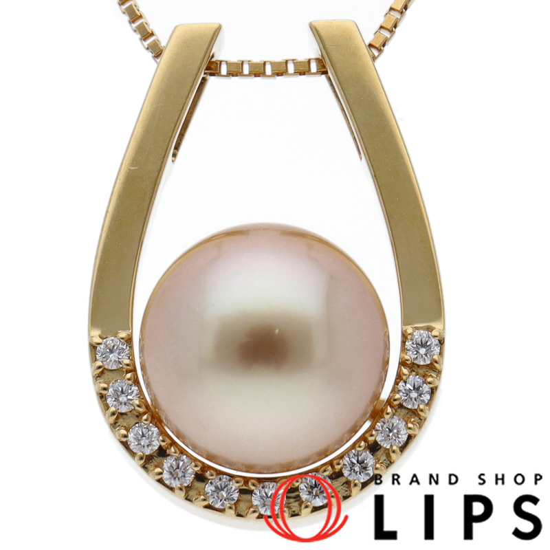 パールダイヤネックレス