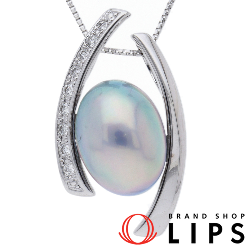 マベパールダイヤネックレス