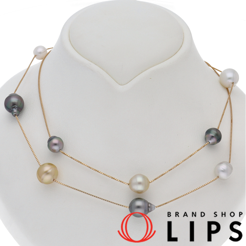 ステーションパールネックレス