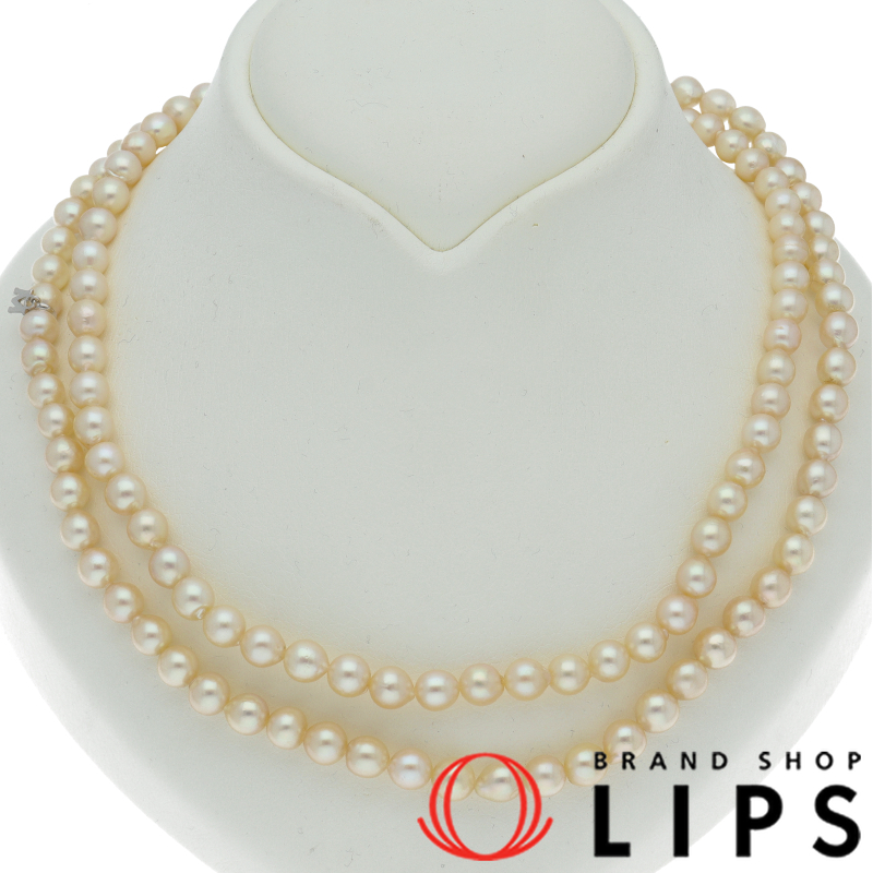 パールロングネックレス