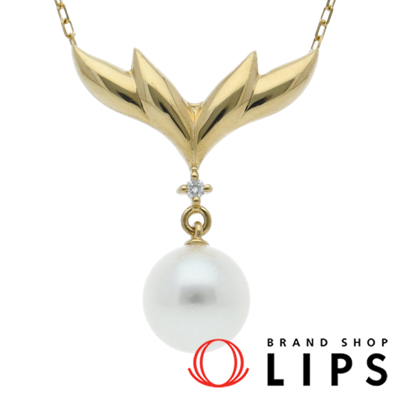 パールダイヤネックレス