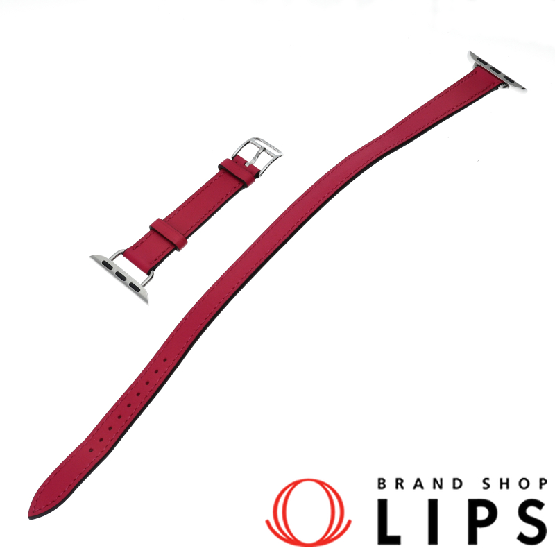 エルメス Apple Watch専用 革バンド アトラージュドゥブルトゥール