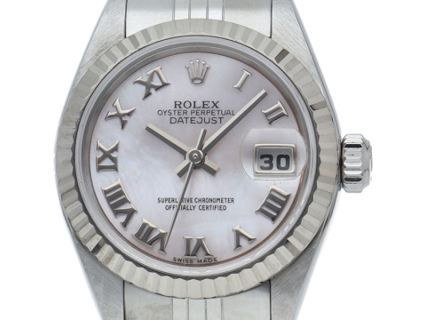 ROLEX 79174NR デイトジャスト 腕時計 SS SS K18WG メンズ