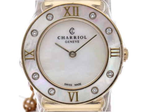新品☆CHARRIOL   シャリオール   サントロペ　8Pダイアモンド時計